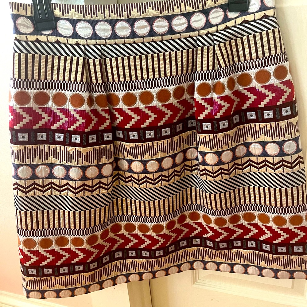 At the knee skirt (runs a size small)